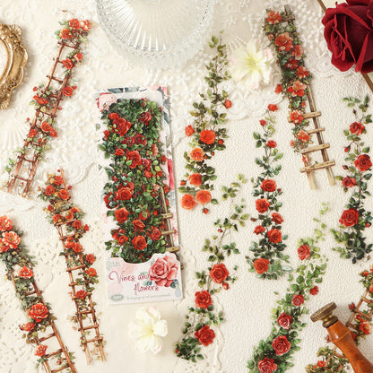 Tangled Vines Blossoms Stickers