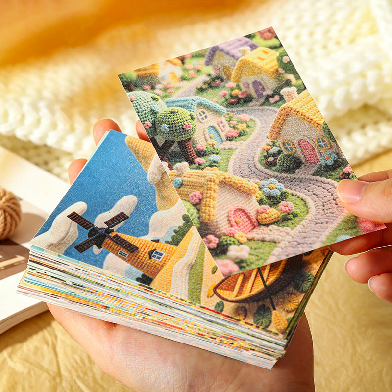 Four Autumn Scenes Papers