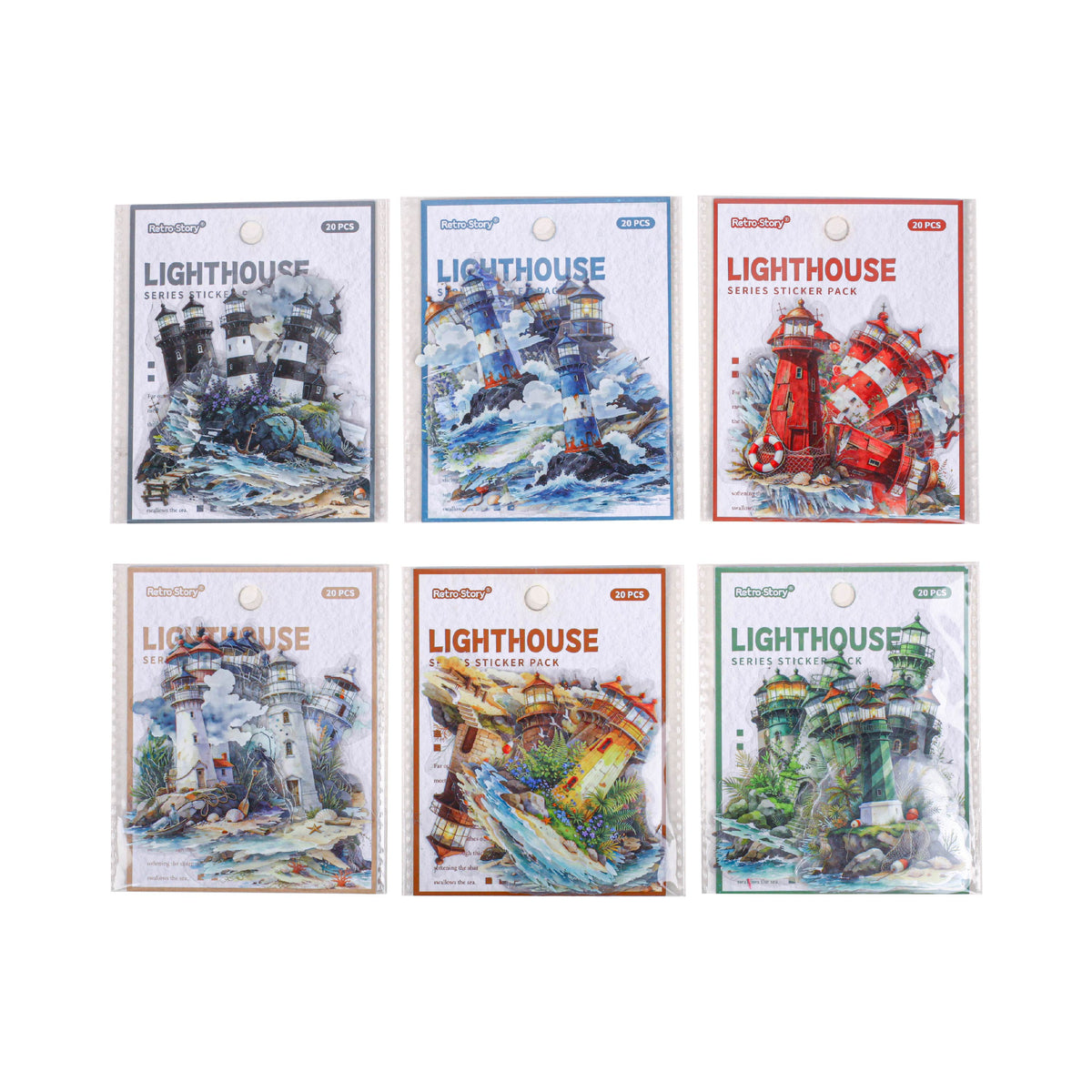 Lighthouse Stickers