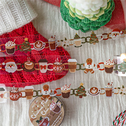 Christmas Crochet Tape Roll