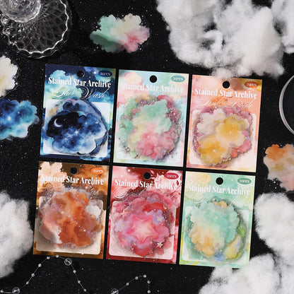 Watercolor Cloud Wash Stickers