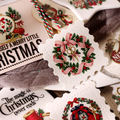 Handmade Christmas Transfer Stickers