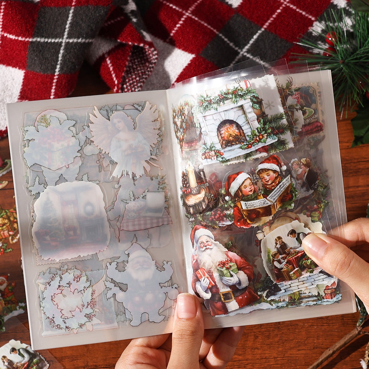 Christmas Letters Sticker Book