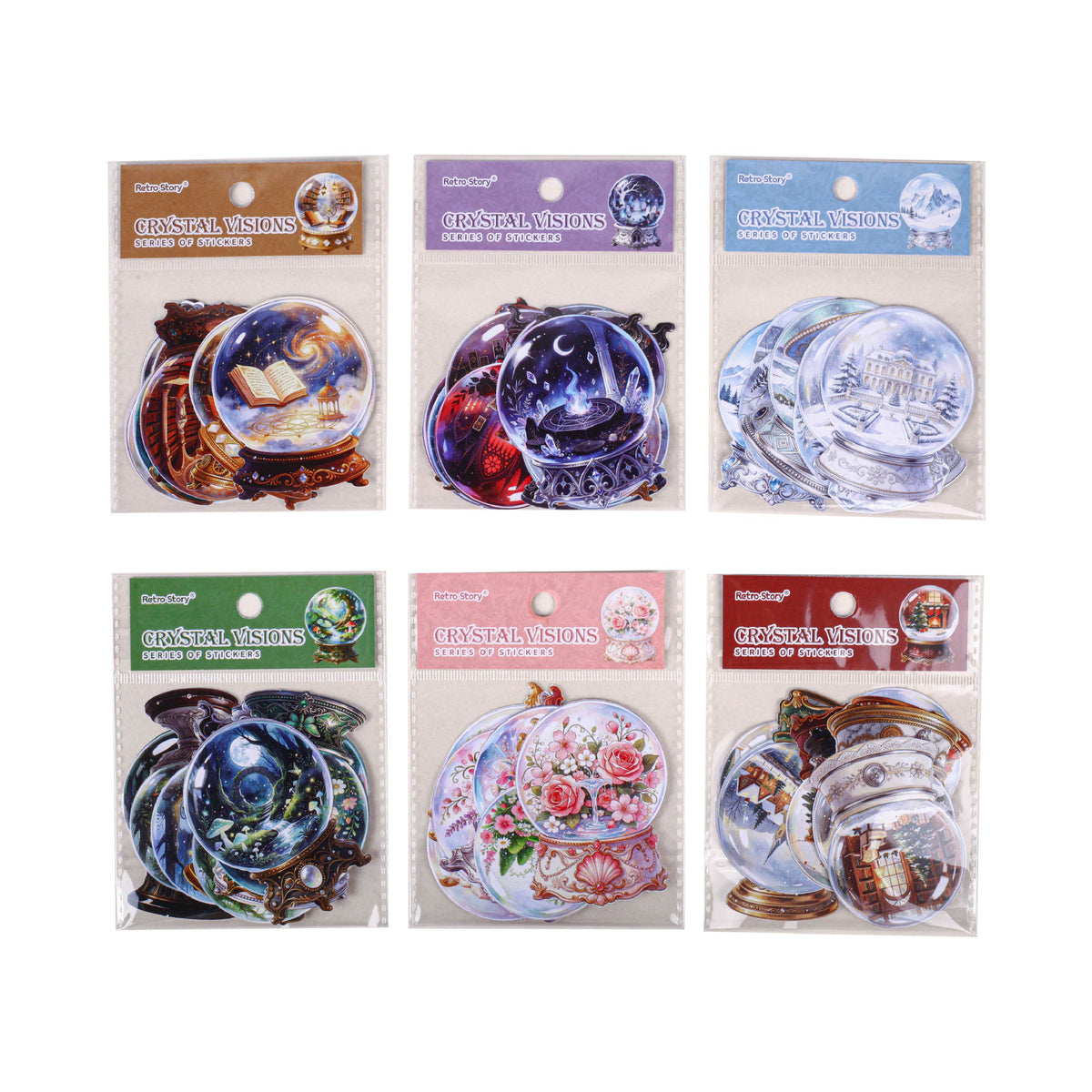 Dreamy Crystal Ball Stickers