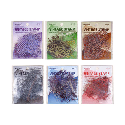 Vintage Imprint Collection Stickers