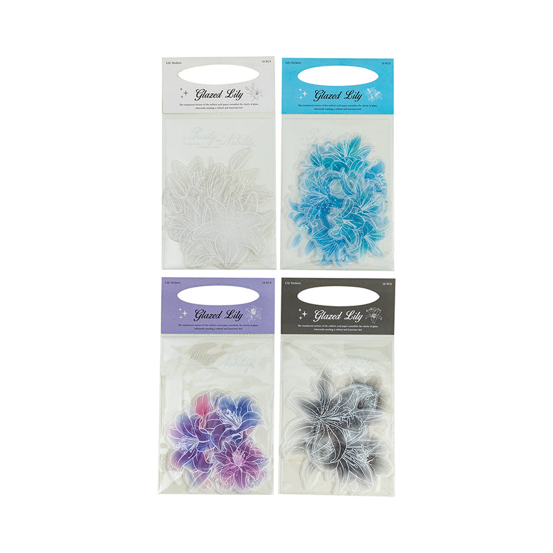 Glazed Lily vellum Stickers