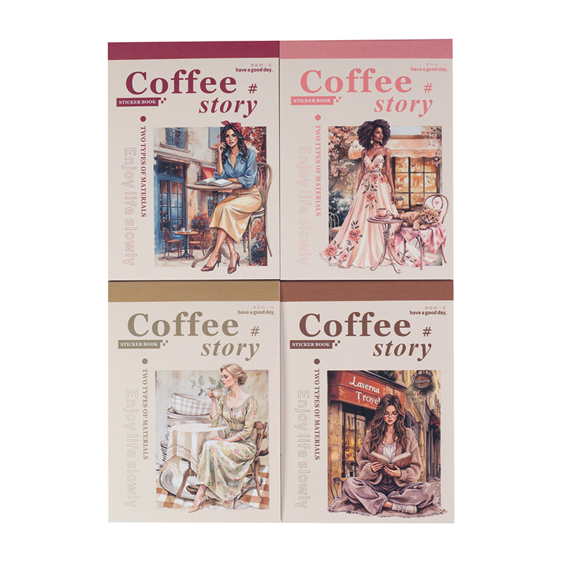 Cafe Story Sticker Book