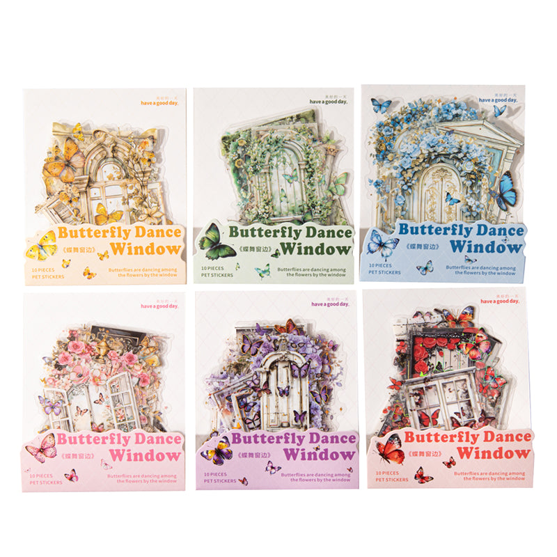 Butterfly Dancing Window Stickers