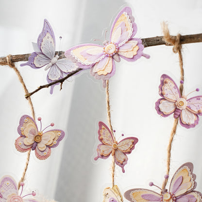 Weaving Butterfly Stickers