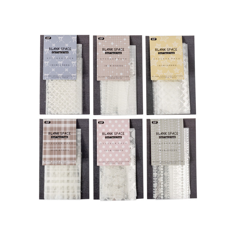 Blank Space Collection Stickers