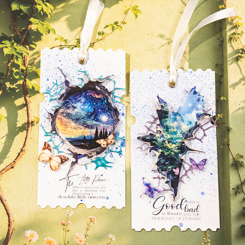 Butterfly Crack Stickers