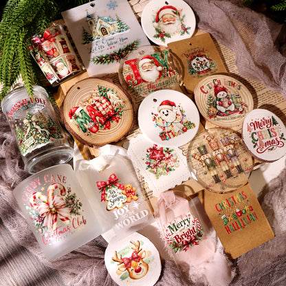 Christmas Prelude Transfer Stickers