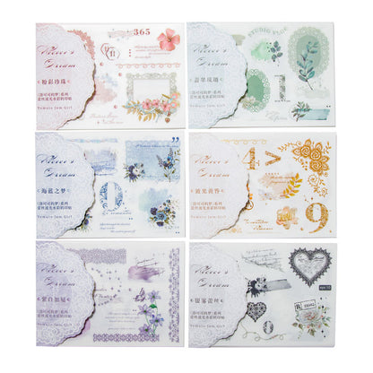 Rococo Dream Transfer Stickers