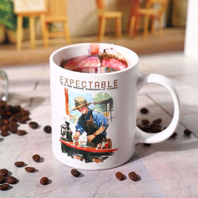 Her Coffee Memories Stickers