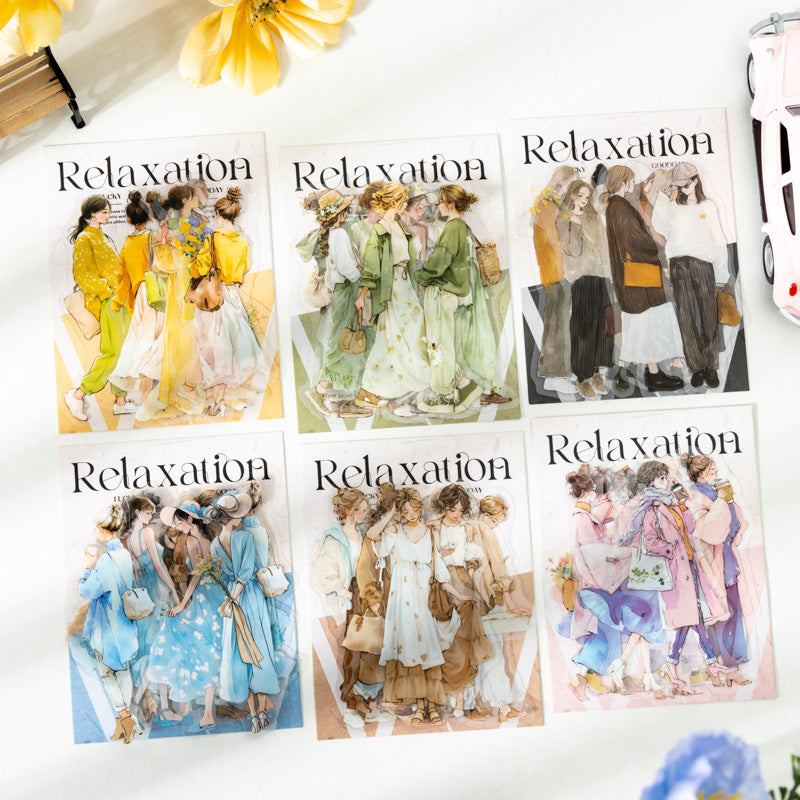 Relaxation Vibes Stickers