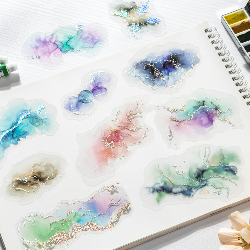 Gilded Glow Stickers