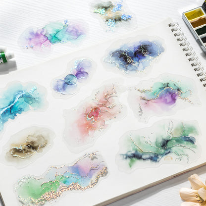 Gilded Glow Stickers