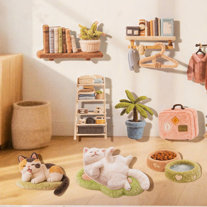 Cozy Plush Home Sticker