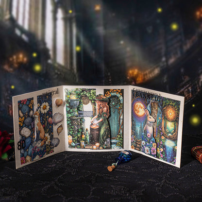 Magical Scroll Sticker Book