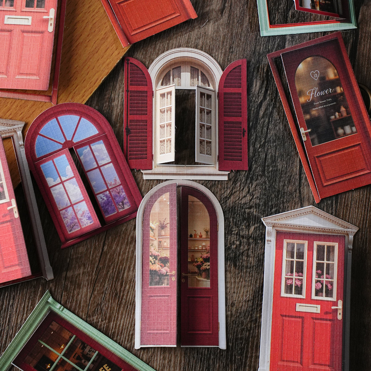 Dreamy Doors Windows Stickers