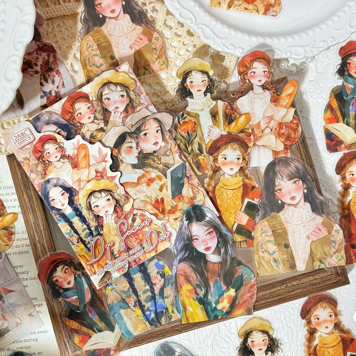 Gentle Breeze and Shadows Stickers