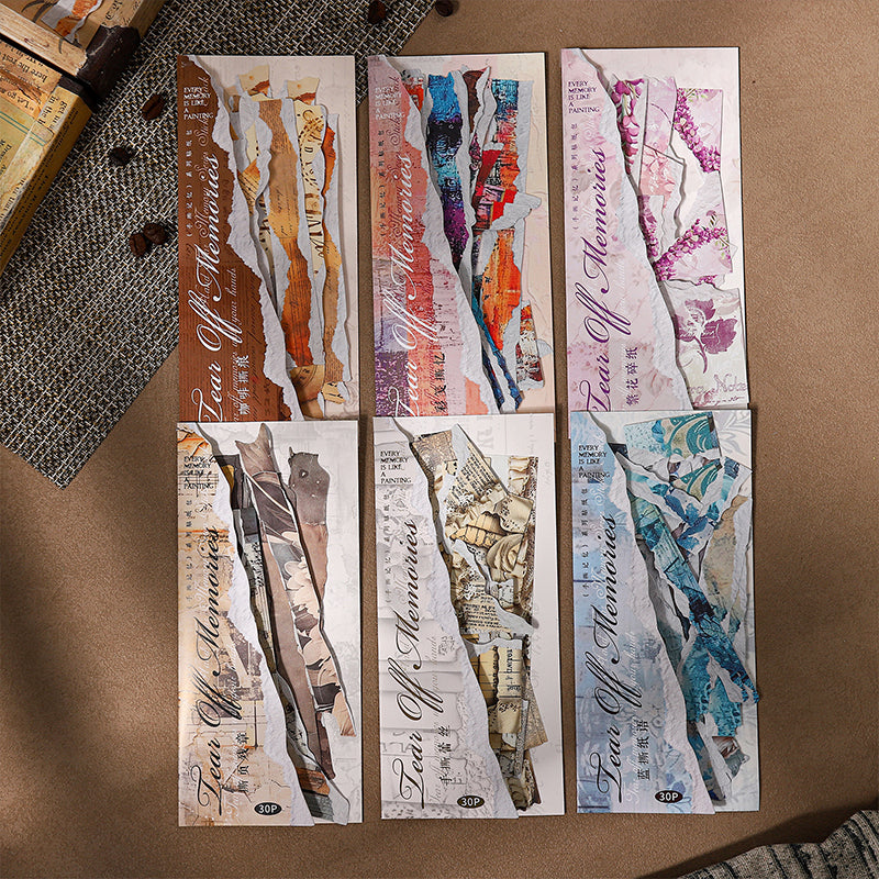 Torn Memory Strip Stickers