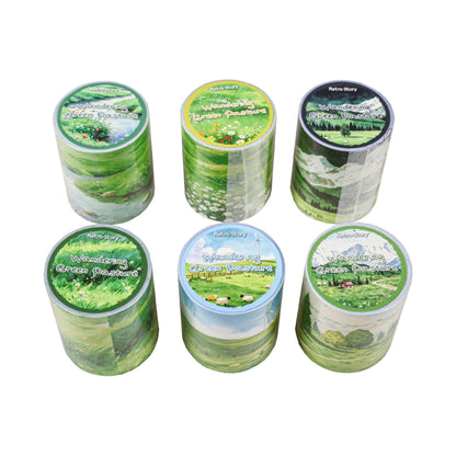 Wandering Green Pasture Washi Tape