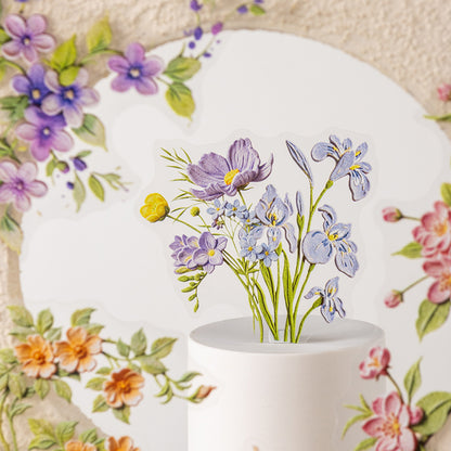 Texture Flower Collection Stickers