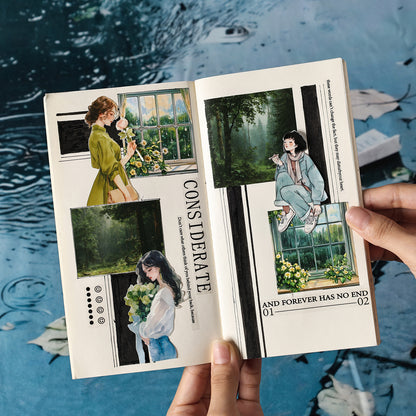 Misty Rainy Season Stickers