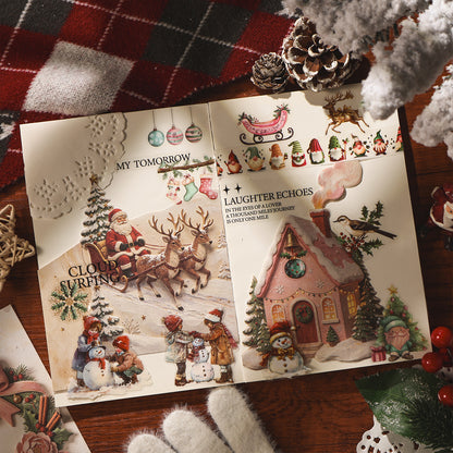 Christmas Adventure Embossed Papers