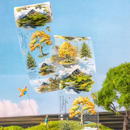 Scenery of A Tree Tape