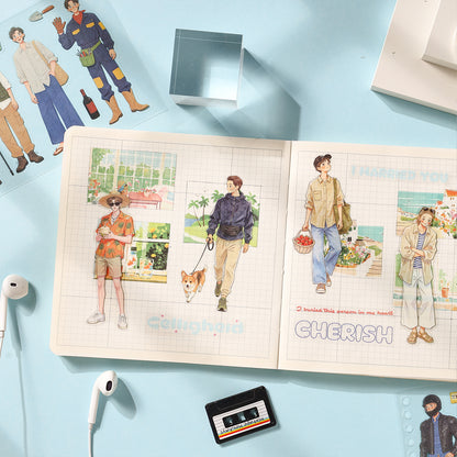 Floral Youth Sticker Book