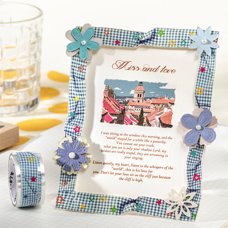 Floral Ruffles Washi Tape