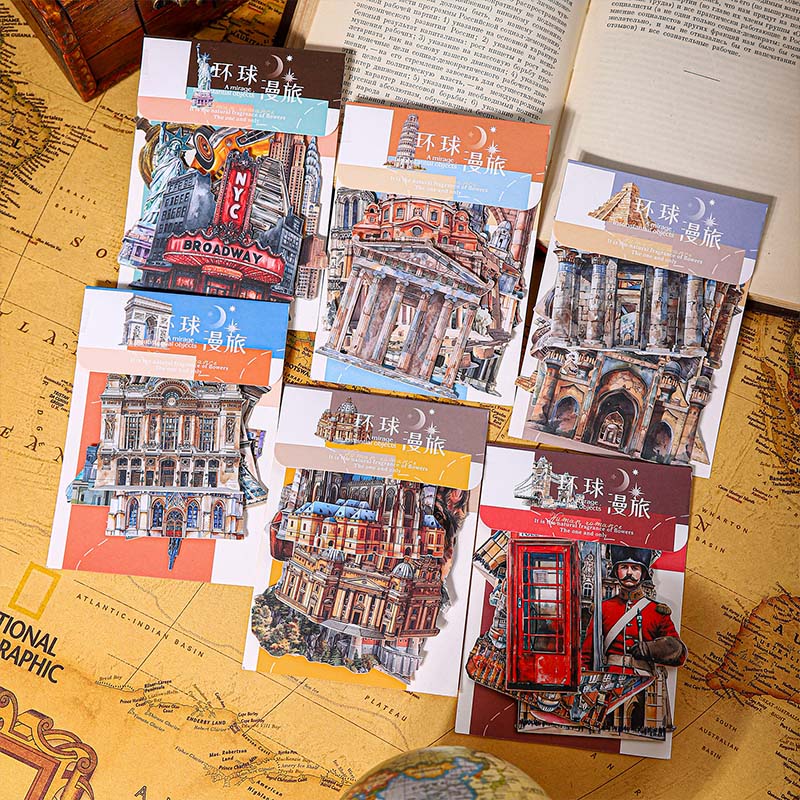 Global Comic Tour stickers