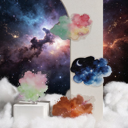 Watercolor Cloud Wash Stickers