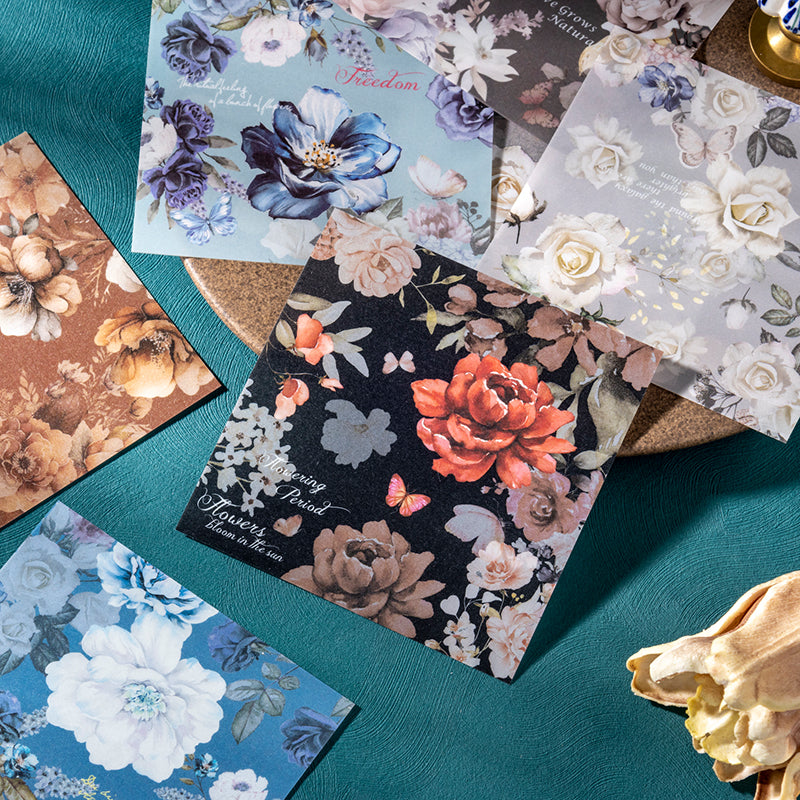 Night Bloom Stickers
