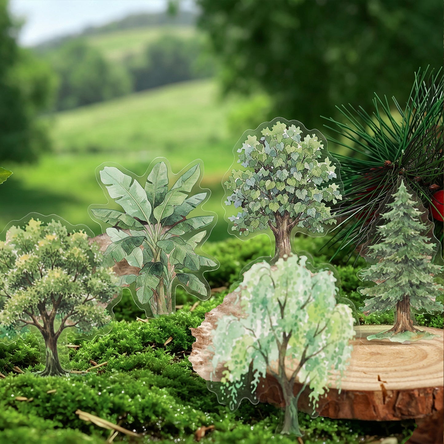 Seasonal Woodland Stickers