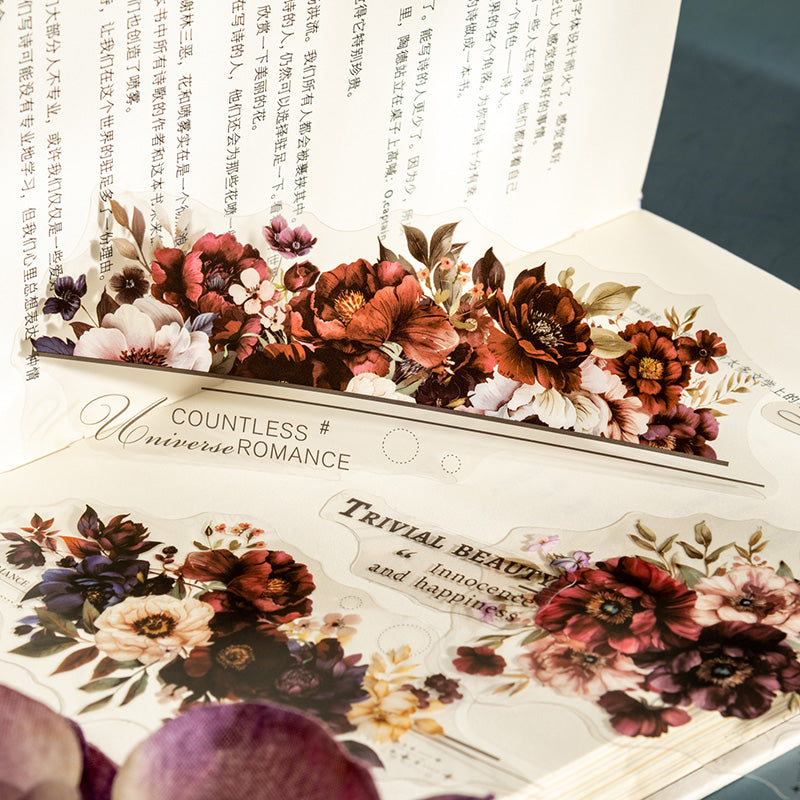 Twilight Flower Sea Stickers