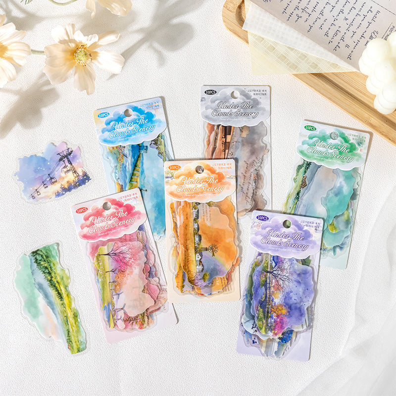 Cloudscape Scenery Stickers