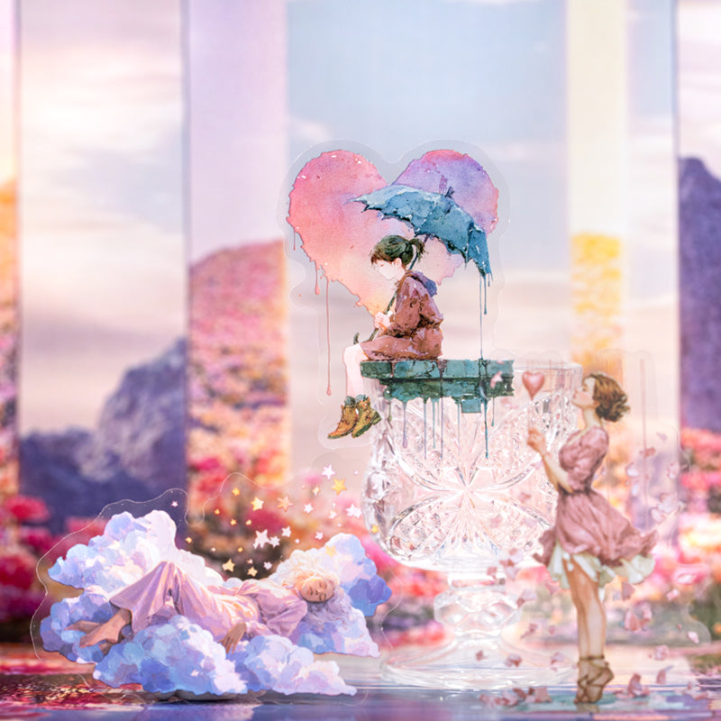 Island Stroll With You Stickers