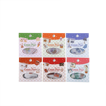 Comic Post Stamp Stickers