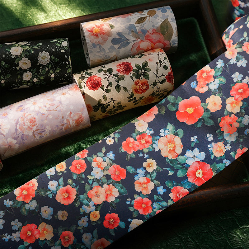Blooming Camellia Washi Tape