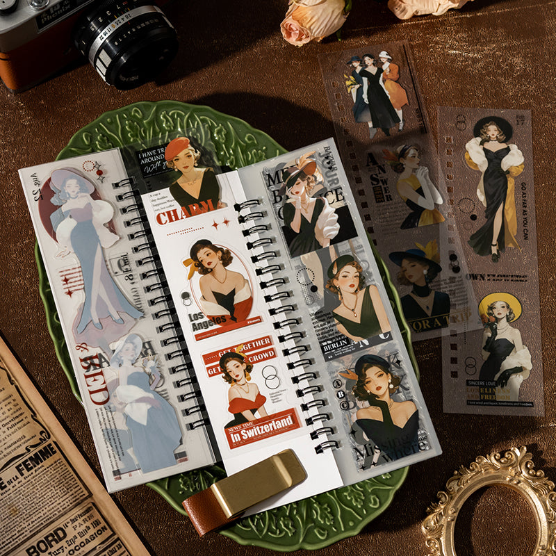 Los Angeles Charm Sticker Book