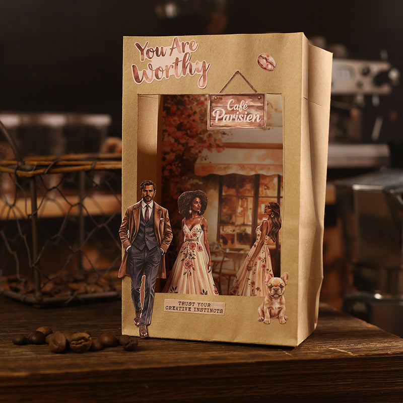 Cafe Story Sticker Book
