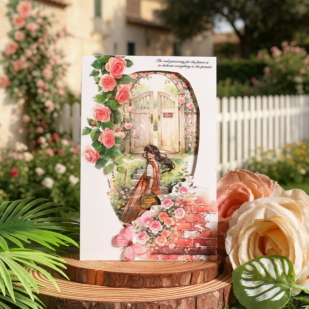 Flower Wall Chronicle Stickers