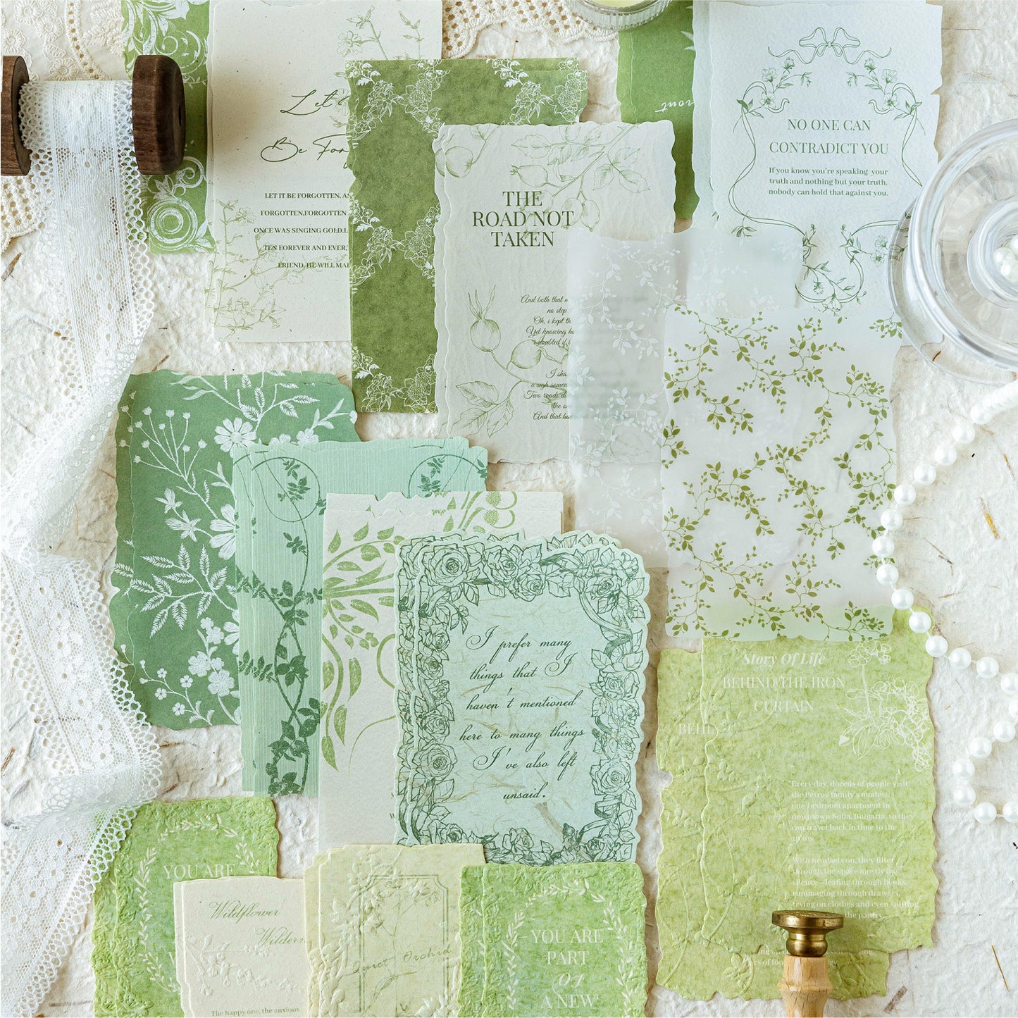 Floral Whispers Paper