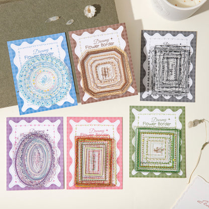 Dreamy Lace Floral Stickers