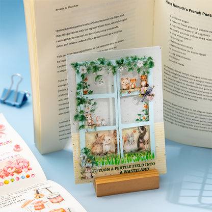 Cute Miracle Record Stickers