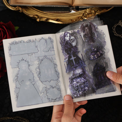 Dark Night Hymn Sticker Book