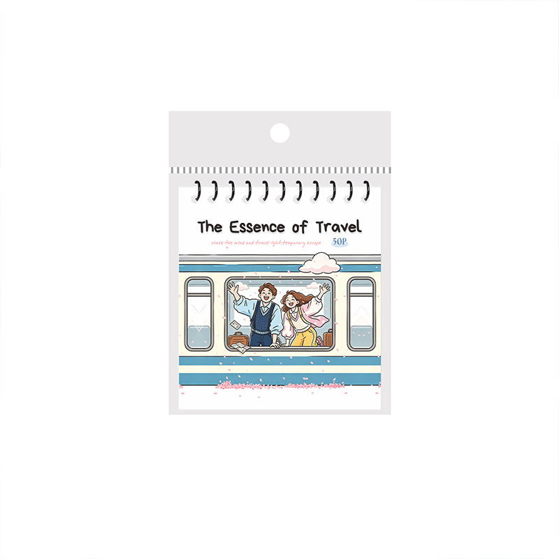 The Meaning of Travel Sticker Book